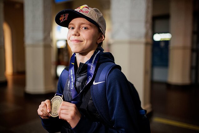 Sportas. Orai. Į Lietuvą sugrįžo vakar Belgijoje pasaulio breiko čempione tapusi Dominika Banevič