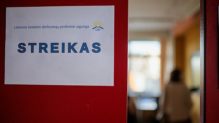 Mokytojai rengiasi streikui: dalis į sostinę keliaus pėsčiomis, kiti žada nakvoti prie Vyriausybės
