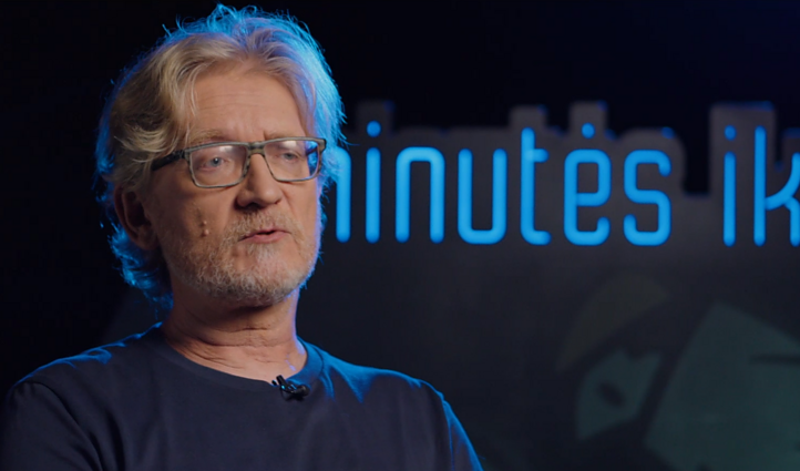 3 minutės iki kino. Filmą „Mergina rūke“ pristato menotyrininkas, radijo laidų vedėjas Ernestas Parulskis