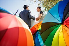 Prie Seimo mitingą surengė LGBT bendruomenė