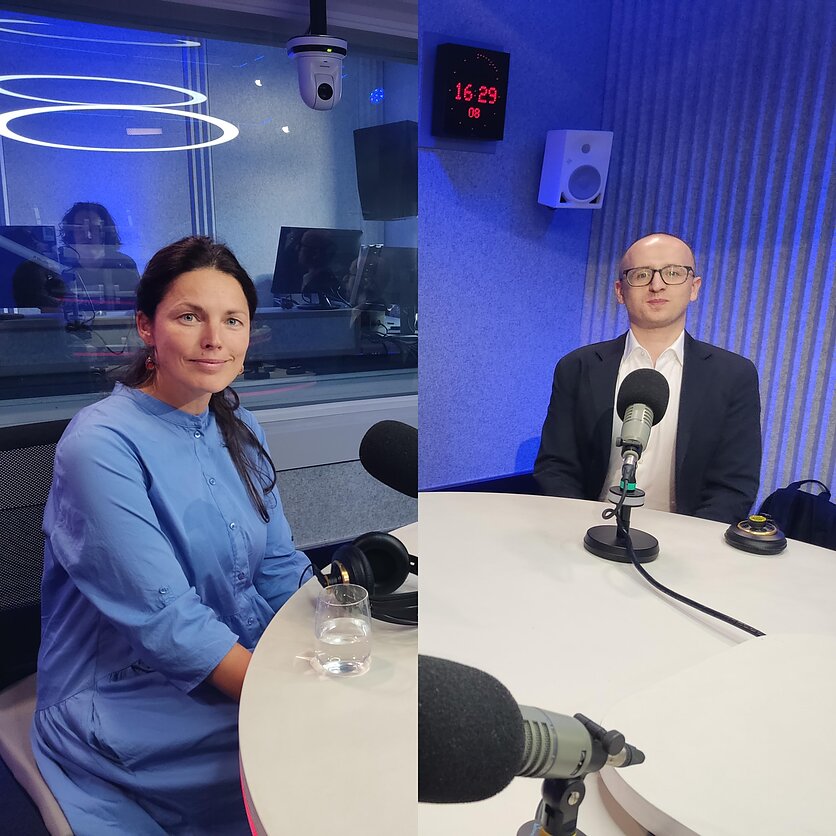 J. Kučinskaitės nuotr., Dr. Regina Valutytė ir Andrius Zalitis