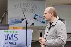 Antroji mokytojų streiko diena. Gintautas Jakštas