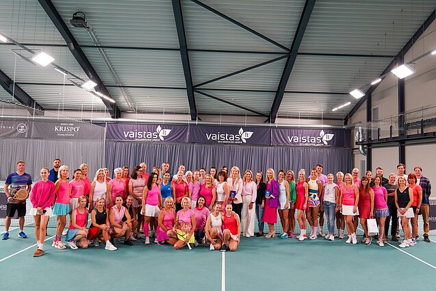 „Tennis Ladies“ turnyro dalyviai