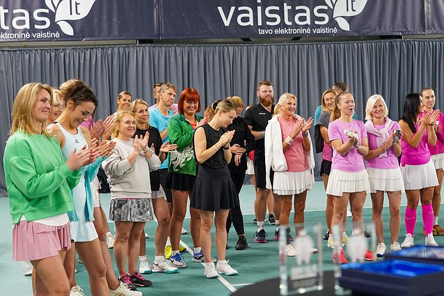„Tennis Ladies“ turnyro dalyviai