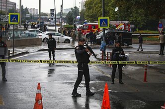 Turkijoje, Ankaros centre, įvykdytas teroro išpuolis