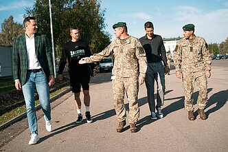 „Žalgirio“ organizacijos atstovai lankėsi Rukloje „Žalgirio“ organizacijos atstovai lankėsi Rukloje