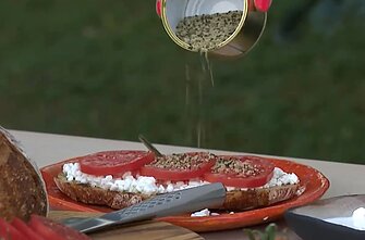 Gabrielės Žutautaitės-Naidzinavičės skrudintos duonos sumuštinis