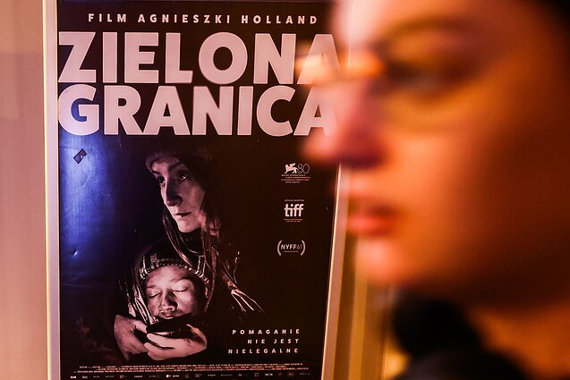 Filmo „Žalioji siena“ plakatas Filmo „Žalioji siena“ plakatas
