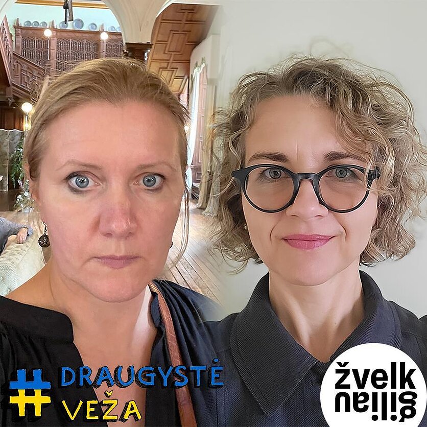 LRT vizualizacija, „Draugystė veža“ vizualizacija