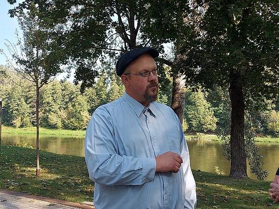 Władysław Szarucki, przewodnik po Druskienikach