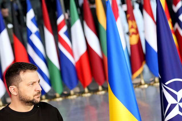 Wołodymyr Zełenski w Brukseli Wołodymyr Zełenski w Brukseli