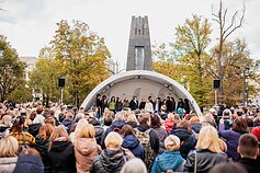  Mokytojų streikas pasiekė Vyriausybę