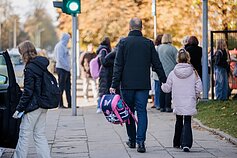 Moksleiviai su tėvais