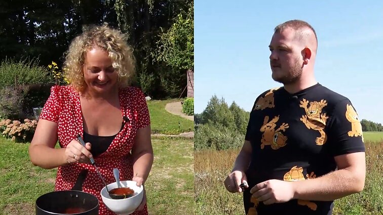 Užsienio didmiestį į kaimą iškeitę Roberta ir Egidijus gamina sausas sriubas: nereikia vien pinigų norėti – mums čia gera