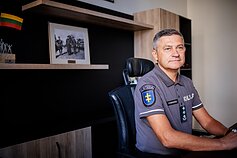 Marijampolės apskrities vyriausiojo policijos komisariato viršininkas Harimantas Poškevičius Marijampolės apskrities vyriausiojo policijos komisariato viršininkas Harimantas Poškevičius