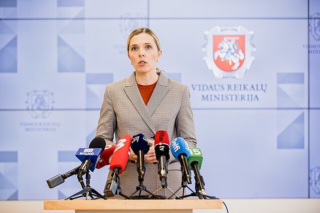 Bilotaitė kviečia įstaigas įsivertinti evakuacijos planus ir laikytis rimties: tikrai nėra priežasties panikuoti