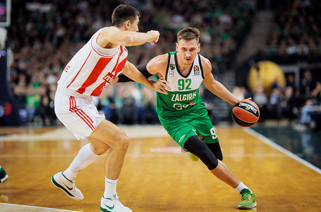 Eurolyga per LRT. Geros emocijų bangos užlietas „Žalgiris“ Kaune patiesė „Crvena Zvezda“ krepšininkus