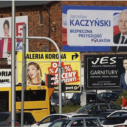 LRT aktualijų studija. Kokią kryptį rinkimai atnešė Lenkijai?