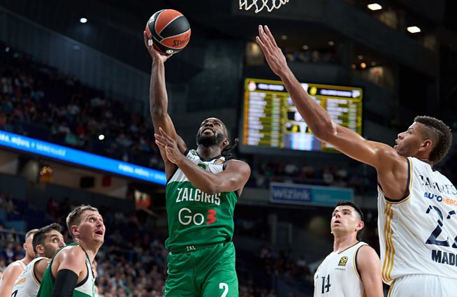 Eurolyga per LRT. Atkakliai Madrido „Real“ besivijęs „Žalgiris“ patyrė pralaimėjimą