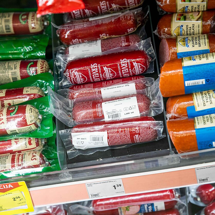E. Blažio / LRT nuotr., Mėsos produktai