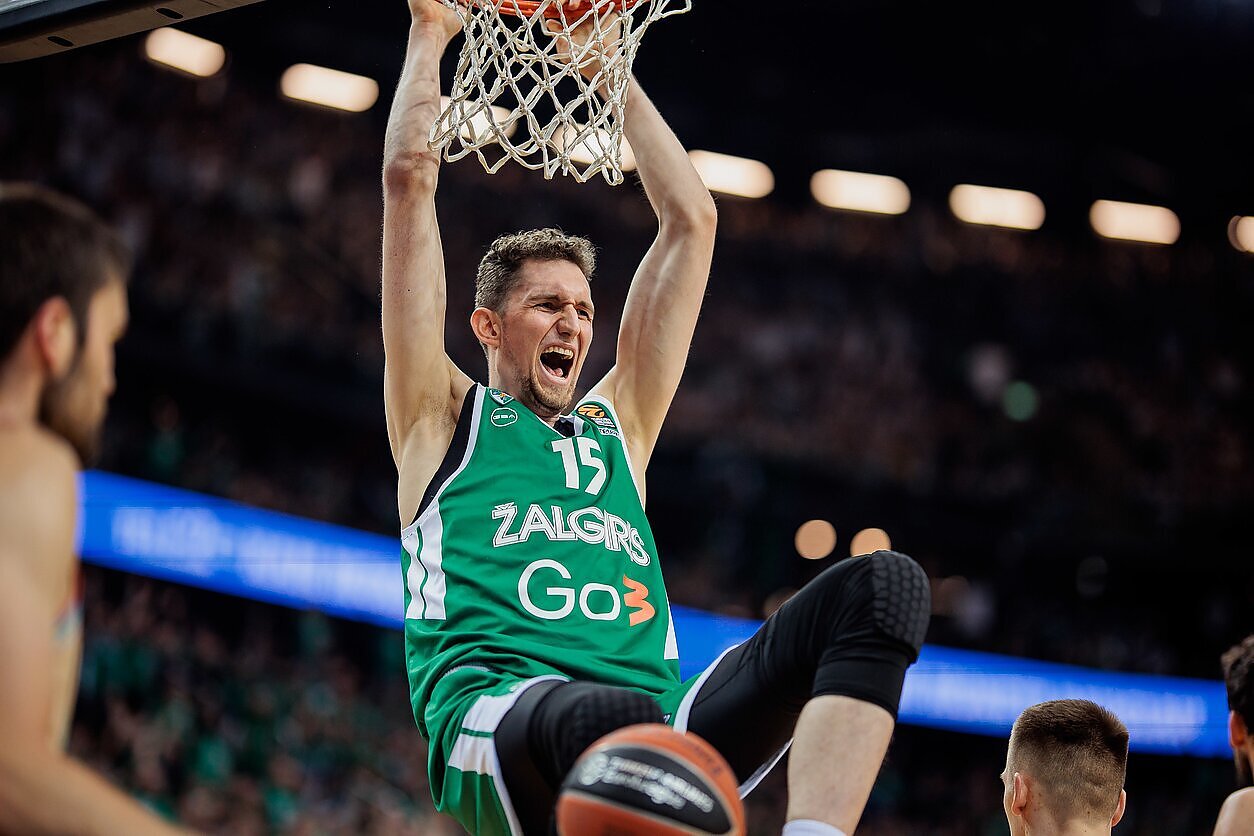 Eurolyga per LRT. Kauno „Žalgiris“ prieš Vitorijos „Baskonia“: Birutis