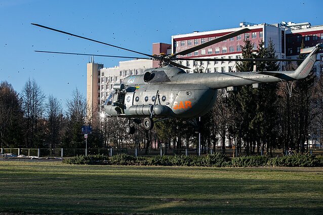 Sraigtasparnių aikštelių gydymo įstaigos laukia beveik dešimtmetį: jų įrengimas paspartintų organų perkėlimą