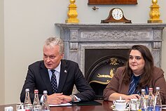 Gitanas Nausėda, Irena Segalovičienė
