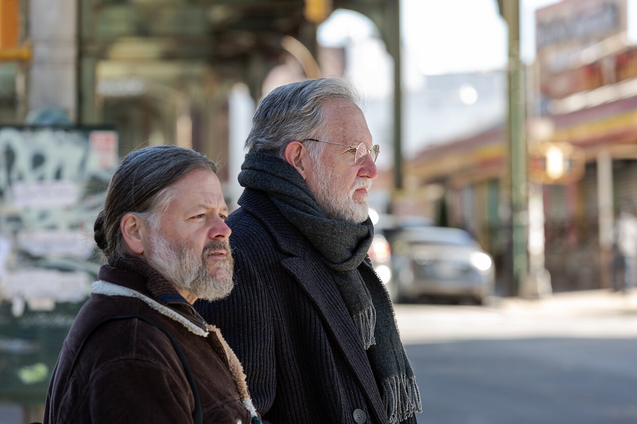 Filmo „Rašytojas“ užkulisiai aktoriai Jamie Day ir Bruce Ross