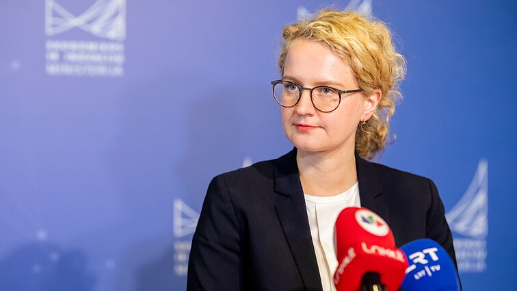 JAV startuolių akceleratorių Lietuvoje pristačiusi Armonaitė: sukursime daugiau galimybių talentingiems Lietuvos žmonėms