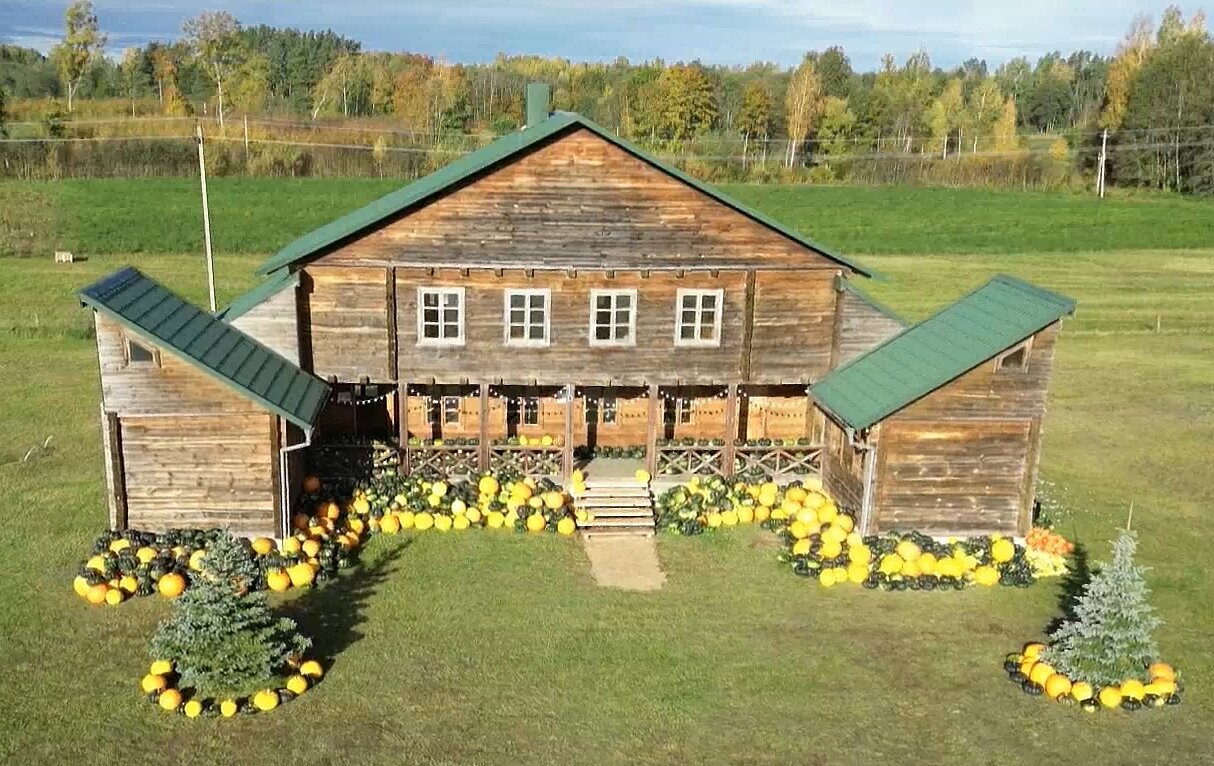 ‘Autumns in Lithuania are sad’. Family uses record pumpkin harvest to share joy