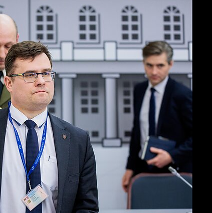Aktualus pokalbis. Kasčiūnas vienodus ribojimus Baltarusijos ir Rusijos piliečiams palaiko: į Lietuvą atvyksta su režimu susiję baltarusiai