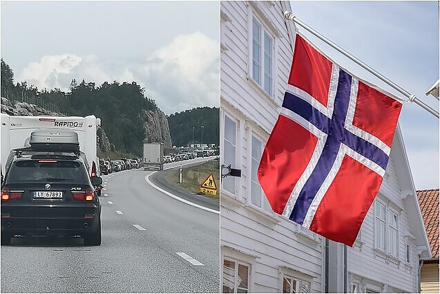 Keliautojų iš Rusijos srautas nenutrūko: nors norvegai sako, kad rusų mažiau, pastarieji draudimą atvykti apeina