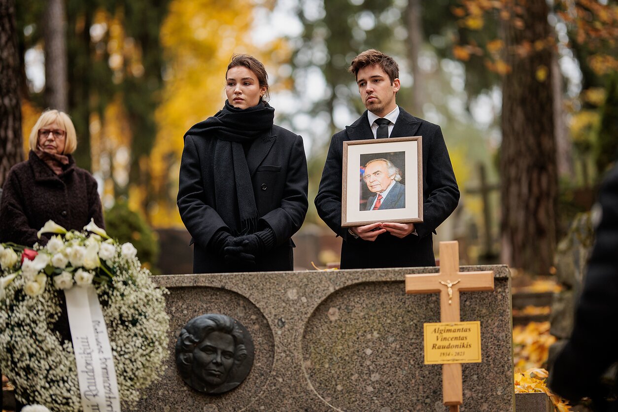 Kompozitoriaus Algimanto Raudonikio laidotuvės Kompozitoriaus Algimanto Raudonikio laidotuvės