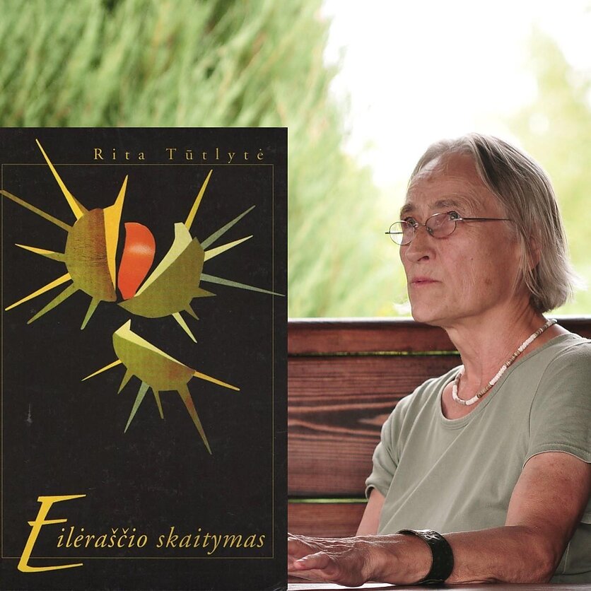 Rūtos Lazauskaitės nuotr., Pirmas sakinys. Rita Tūtlytė. Apie kūrinio pirmumą, interpretaciją ir aštrų kaštoną