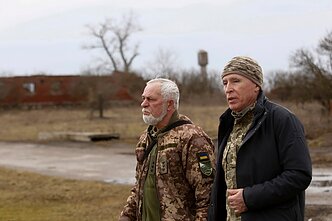 Сергій Лепявко з Валерієм Вовком