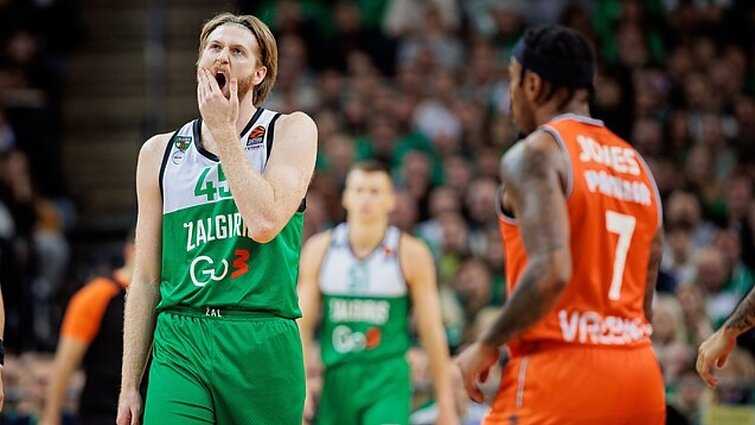 Eurolyga per LRT. Jarutis: „Valencia“ pasiūlė labai fizišką žaidimą, o žalgiriečiai neatsako tuo pačiu
