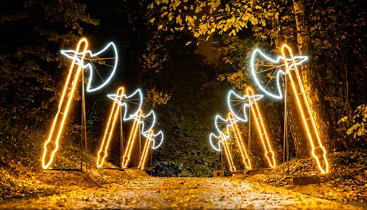 Meninių šviesų ir instaliacijų parkas „Lumina“
