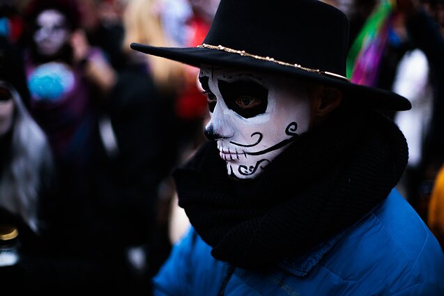 День мертвых (El Día de Muertos) в Вильнюсе