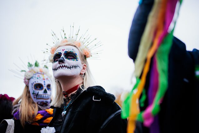 День мертвых (El Día de Muertos) в Вильнюсе