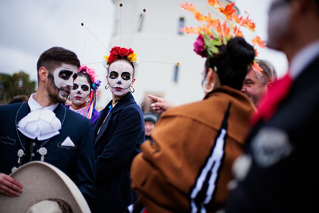 День мертвых (El Día de Muertos) в Вильнюсе