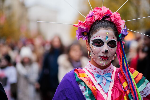 День мертвых (El Día de Muertos) в Вильнюсе