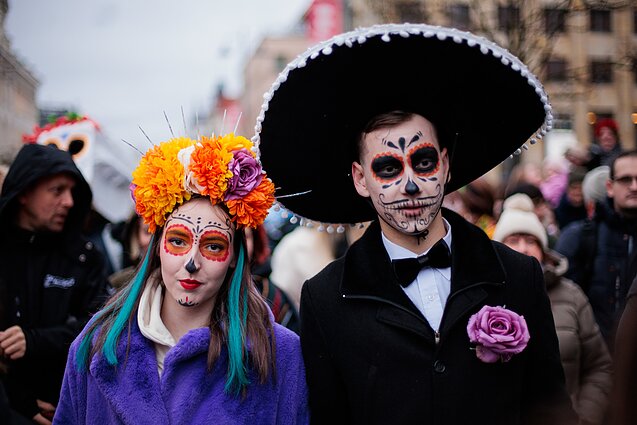 День мертвых (El Día de Muertos) в Вильнюсе