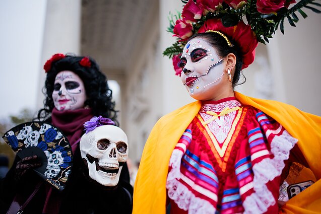 День мертвых (El Día de Muertos) в Вильнюсе