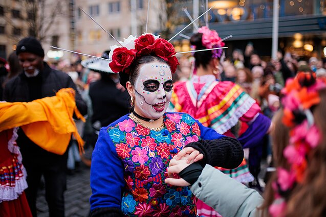 День мертвых (El Día de Muertos) в Вильнюсе