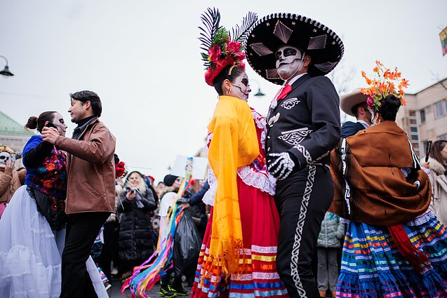 День мертвых (El Día de Muertos) в Вильнюсе