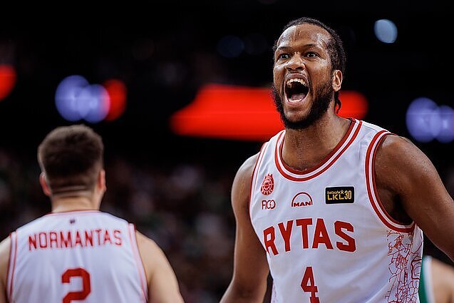 Sportas. Orai. LKL čempionate Vilniaus „Rytas“ tik po dramatiškos kovos palaužė „Juventus“ klubą