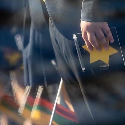 P. Peleckio / BNS nuotr., „Atminties kelio“ minėjimas Rūdninkų aikštėje