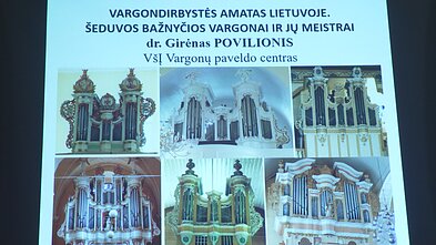Šeduvos bažnyčios vargonai pristatyti visuomenei