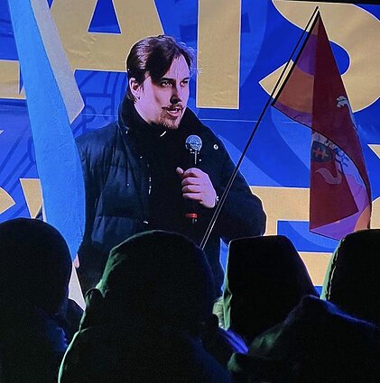 Ačiū, Lietuva, або Як українці вивчають литовську. Викладач литовської, волонтер, скульптор, член правління Українського Дому у Литві Петро Пирогов Ačiū, Lietuva, або Як українці вивчають литовську. Викладач литовської, волонтер, скульптор, член правління Українського Дому у Литві Петро Пирогов