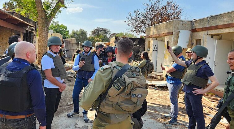 Savickas apie tarptautinę parlamentarų misiją Izraelyje: savo akimis teko įsitikinti karo žiaurumais, apie kuriuos sunku pagalvoti